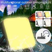 Portable LED Camping Light 13500mAh High Capacity Outdoor Multifunctional Tent Lamp 4 Modes Magnet Illumination Flashlight