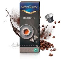 ?Food for you? โมเว่นพิค กาแฟแคปซูล ริสเตรทโต 1 กล่อง 10 แคปซูล - Movenpick Coffee Capsules Ristretto 10 Capsules