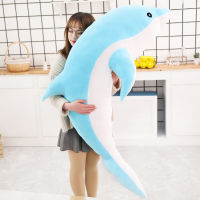 30cm50cm70cm Stuffed Dolphin Plush Toy Marine Aquatic Animal Children Plush Animal Doll Boy Girl Soft Home Pillow Birthday Gift