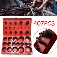 【CW】 Practical Assorted Car O-Ring Set Automotive O NBR Rubber Gasket Washer Assortment for Valves Automobiles