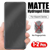 Matte Full Cover Hydrogel Film For Xiaomi Mi 11 10T Note 10 Lite Poco M3 X3 Redmi Note 9s 8 8T 9 K40 Pro 5G TPU Screen Protector