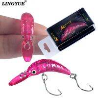 【cw】 LINGYUE 1pcs per 50mm 2.5g Fishing Trout Crankbait Wobbler Tackle Crank Artificial Hard Bait 【hot】