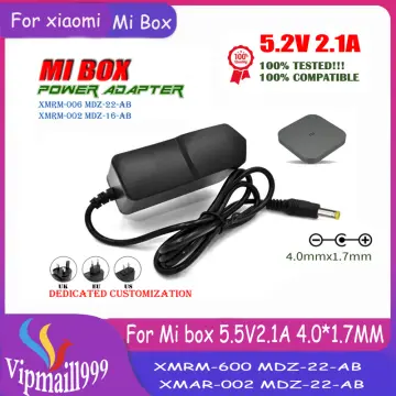 USB to 5V DC power cable compatible with the Xiaomi Mi Box S Android TV box