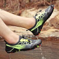 รองเท้าเดินป่ารองเท้ากีฬาเดินป่ากลางแจ้งรองเท้าน้ำสบายน้ำหนักเบาแห้งเร็วบุรุษเดินป่า