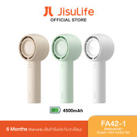 Jisulife FA42-1 Mini Turbo Fan พัดลมพกพา แบตเตอรี่ 4500mAh น้ำหนักเบา พกพาง่าย ปรับระดับความแรงได้ 3 ระดับ