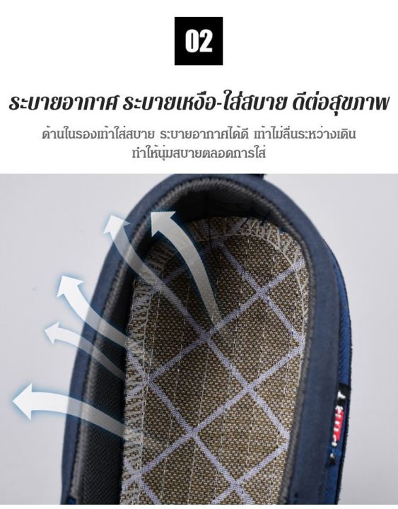meimingzi-รุ่นฮิตรับฤดูใบไม้ผลิ-รองเท้าผ้าใบแบบสลิปออน-กันลื่น-สำหรับผู้ชาย