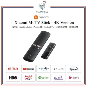 Xiaomi-Mi TV Stick 4K, versión Global, Android 11, 2GB de RAM, 8GB
