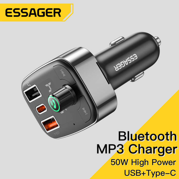 essager-bluetooth-5-0เครื่องส่งสัญญาณ-fm-แฮนด์ฟรีรถวิทยุ-modulator-เครื่องเล่น-mp3พร้อม50w-usb-super-quick-charge-adapter-สำหรับรถยนต์