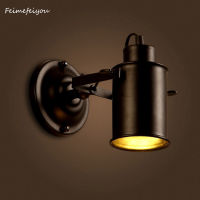 feimefeiyou Retro Black Wall Sconce Swing Arm Angle Adjustable Swing Arm Retro Vintage Wall Mount Light Sconces Wall Lamp