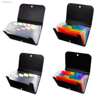 ○ Multi-layer File Wallet PP Receipt Folder Financial Bills Organizer A6 Size Pockets for School Office Business Travel