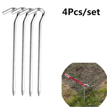 10Pcs Camping Tent Hook, Shock Cord Hook, Hiking Canopy Windproof Hooks,  Durable Clasp Hook Anti Slip for Camping Tent Sun Shade Canopy 