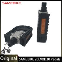 Samebike 20LVXD3 0แป้นถีบจักรยานขี่จักรยานถนนคันเหยียบแบนแพลตฟอร์มอะไหล่รถจักรยานอุปกรณ์เสริม