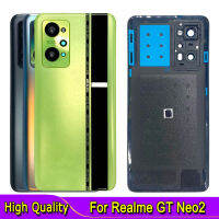 MagicMeta คุณภาพสูงสำหรับ Realme GT เคสหลัง Neo2 RMX3370แบตเตอรี่ฝาหลังสำหรับ Realme GT Neo 2ฝาหลังปิดโทรศัพท์อะไหล่ทดแทน