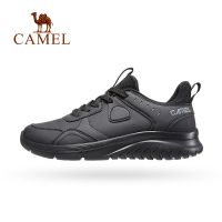 CODwumei04 CAMEL mens leisure travel running shoes shock-absorbing leather waterproof sports shoes