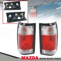 ไฟท้าย รุ่น มาสด้า แม็กนั่ม MAZDA MAGNUM B2000 B2200 B2600 ปี 1986-1993 ข้างซ้าย + ข้างขวา รวมชุดหลอดไฟ ขาว-แดง จำนวน 1 ชุด