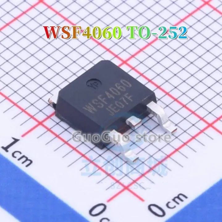 10pcs Original WSF4060 TO-252 4060 TO252 40V/60A N-Channel MOSFET ...