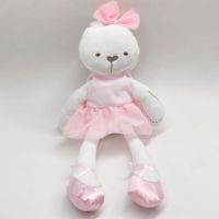 Soothe Long Baby Sleep Ear Bunny Rabbit Bear Plush Doll Soft Toy Kid Stuffed