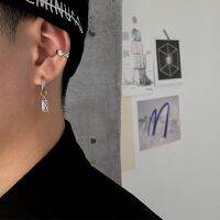 [COD] 2021 New Earrings Mens Hop Couples Ear Clip Accessories