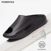 【CW】 Men  39;S Slides Slippers Flip Flops Man Clappers Indoor Eva Shoes Platform Beach Sandals Fashion