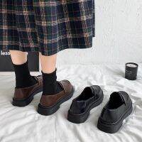 Small Leather Shoes Female British Style Japanese Jk Uniform 2021 Spring New One Pedal Lazy Flat Students