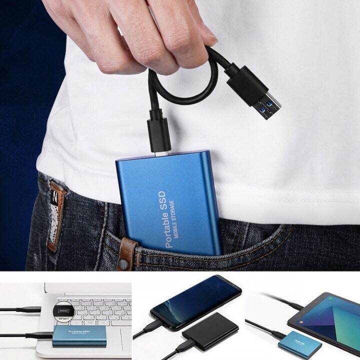 ganze011 Black Solid State Portable Hard Drives vs High Speed SSDs