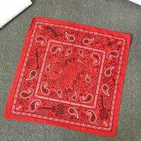 ﹉☄✷ Guanba surrounding KANJANI EIGHT red headscarf scarf square scarf wrap towel 53x53cm