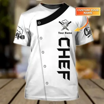 Bakery Chef Personalized Name 3D Tshirt , Baking Supplies, Baker shirt for  women
