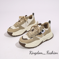 Kingdom_Fashion ยอดนิยม รองเท้าผู้หญิง รองเท้าผ้าใบ รองเท้าสุขภาพ รองเท้าแฟชั่น B96F05V 37Z230911