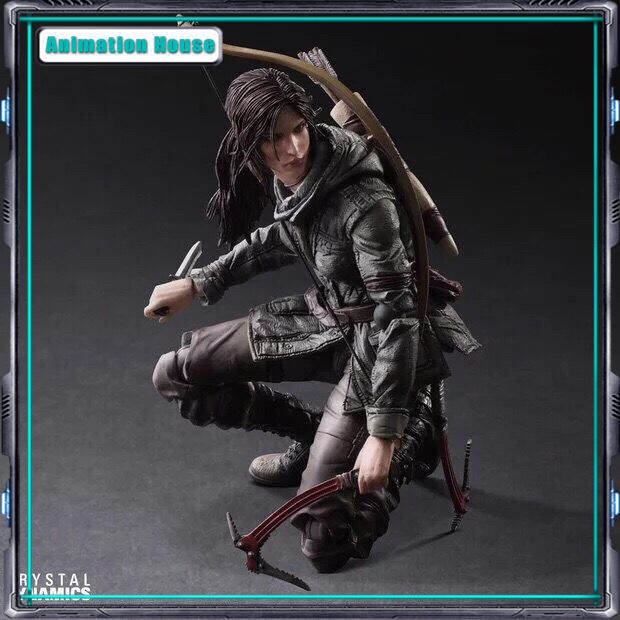 Thủ công Nhật Bản】Mô hình đóng hộp Rise of the Tomb Raider Lara Croft Mô hình nhân vật anime Thủ công Nhật Bản】Mô hình đóng hộp Rise of the Tomb Raider Lara Croft Mô hình nhân vật anime