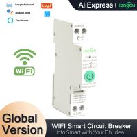 [HOT ZHKKZZLWWG 510] เฟสเดียว WIFI Circuit Breaker 1P 40A DIN Rail Smart Switch รีโมทคอนโทรลใช้โดย TUYA APP สำหรับ Smart Home 40A TONGOU