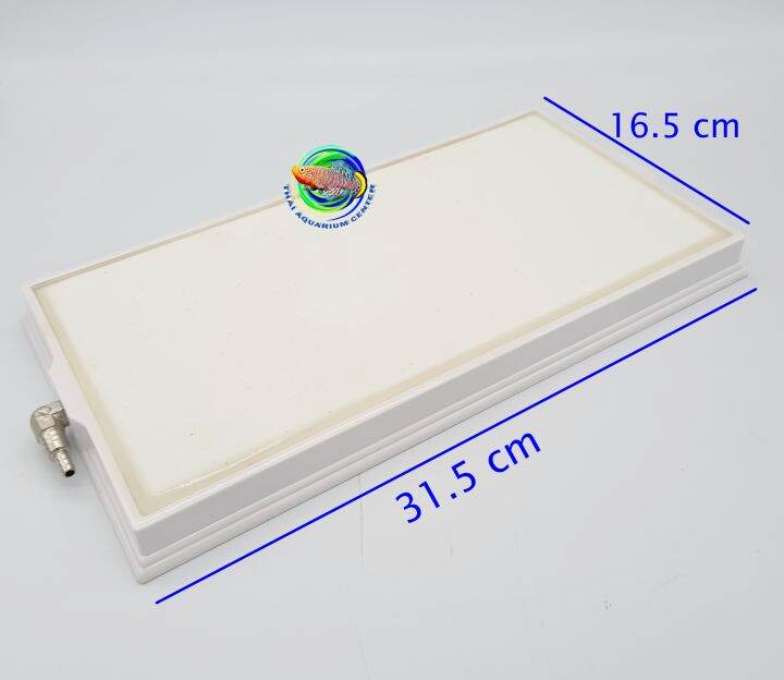 หัวทรายสีขาว-ขนาด-16-5-x-31-5-ซม-ทรงสี่เหลี่ยมผืนผ้า-air-stone-plate