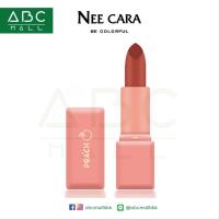 NEE CARA PEACH LIPSTICK (N613) : NEECARA นีคาร่า พีช ลิปสติก x 1 ชิ้น abcmall