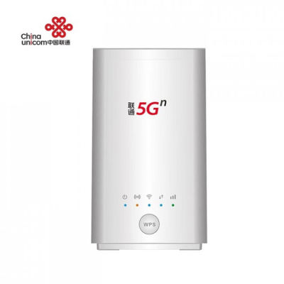 China Unicom 5G CPE VN007+ 2.3Gbps Sim Slot Router Mesh Wifi  5G CPE Modem Wireless Router