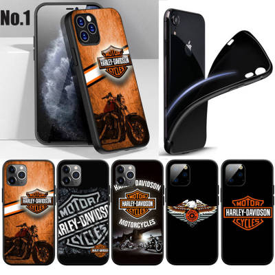 47PO Harley Davidson นุ่มปลอกซิลิโคนสำหรับ Iphone 11 12 Pro XS Max X XR SE 5 5 6 6S 7 8 Plus เคสโทรศัพท์