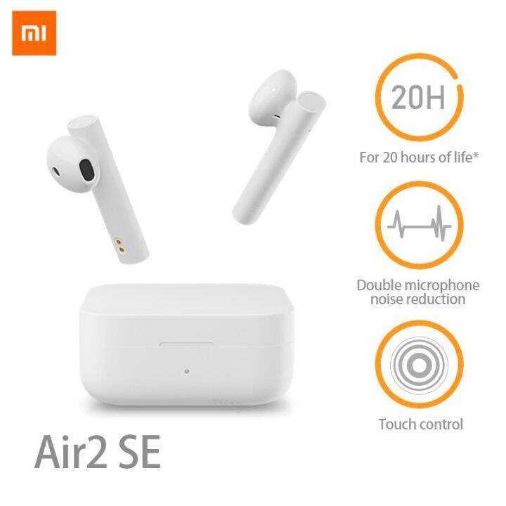 Xiaomi Mi Air 2 SE ของแท้ 100หูฟังไร้สาย Bluetooth 5.0 ฟังก์ชั่นครบรับ ...