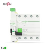 【LZ】✖✗  TONGOU-Dispositivo Auto-Reclusivo Automático Disjuntor Diferencial Tipo AC RCD RCCB 4P 400V 6KA 63A 10mA 30mA 100mA 300mA