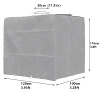 1000 Liters IBC Container Cover Waterproof Protective Bucket Cover Rain Tank Durable Sun Protection Outdoor Garden Decoration