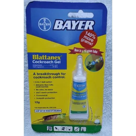 BAYER BLATTANEX COCKROACH GEL (12G) Lazada PH