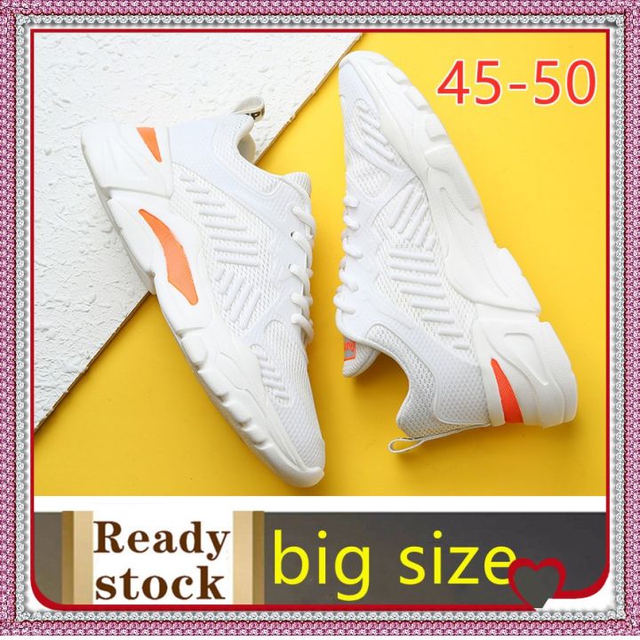 sneakers plus size kasut saiz besar lelaki large size men shoes eu:45 46 47  48 49 50, Giày Chạy Bộ , Giày Của Nam Giới ,plus size shoes,shoes for  men,Sneak 