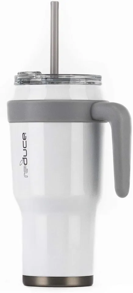 Reduce 40 oz Mug Tumbler, Stainless Steel with Handle - Keeps Drinks Cold  up to 34 Hours - Sweat Proof, Dishwasher Safe, BPA Free - Dark Web, Opaque  Gloss 