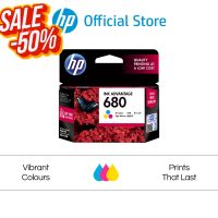 ตลับหมึกเครื่องปริ้น HP 680 Original Ink Advantage Cartridge (Tri-color/Black) | HP Deskjet 1115, 2135, 3775,3776,3777, 4675 #หมึกเครื่องปริ้น hp #หมึกปริ้น   #หมึกสี   #หมึกปริ้นเตอร์  #ตลับหมึก