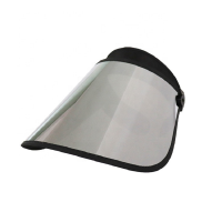 2023ฤดูร้อน Sun Visor Beach Silver สี Unisex UV Protection Sun หมวกที่ว่างเปล่าหมวก