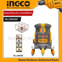 INGCO เลเซอร์วัดระดับ ลำแสงสีแดง รุ่น HLL306505 ( Self-Leveling Line Laser - Red Laser Beams ) ที่วัดแนวเส้น