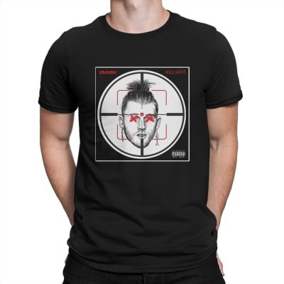 Eminem Newest Tshirt For Men Eminem Killshot Music Rapper Hip Hop Round Collar Basic T Shirt Personalize Gift Clothes Tops