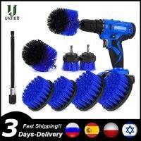 【CC】✑◄  UNTIOR Electric Scrubber Attachments Set Brushes Tools for Car Floor Tires Toilet Cleanin