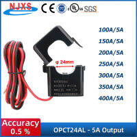 หม้อแปลงกระแสแบบแยกส่วนผู้ผลิต OPCT24AGL 1005 1505 2005A 2505 5A 400A ที่เปิดแคลมป์ Ac บนเซ็นเซอร์แปลงตัวปัจจุบัน