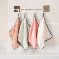 Super Absorbent Household Dishcloths Cleaning Cloth Rag Kitchen Scouring Pad Dish Pot Cloth Thickened Anti-oil Towel