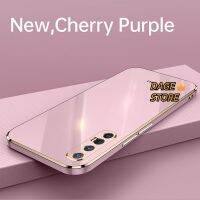 Casing for Oppo Find X2 Neo Solid Color Straight Edge 6D Plating Phone Case Soft Cover