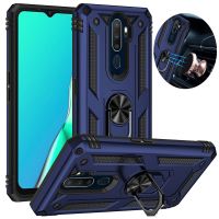 For OPPO A9 2020 Case Shockproof Armor Magnetic Car Holder Ring Protective Back Cover For OPPO A5 2020 Phone Cases