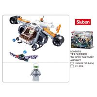 สินค้าแนะนำ   TOYS ของเล่นเด็ก ตัวต่อเลโก้ เลโก้ อวกาศ ยานอวกาศ SLUBAN ATOMIC STORM 211 PCS M38-B0910